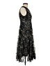 Max Studio Paisley Black Cocktail Dress Size XS - photo 4