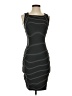 Max Studio Stripes Black Casual Dress Size XS - photo 1