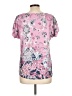 One World Pink Short Sleeve Blouse Size L - photo 2
