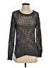 AVALIN 100% Metallic Metallic Gray Pullover Sweater Size S - photo 1
