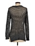 AVALIN 100% Metallic Metallic Gray Pullover Sweater Size S - photo 2