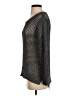 AVALIN 100% Metallic Metallic Gray Pullover Sweater Size S - photo 5