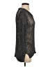 AVALIN 100% Metallic Metallic Gray Pullover Sweater Size S - photo 4