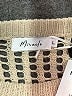 Miracle 100% Polyester Metallic Tan Pullover Sweater Size L - photo 7