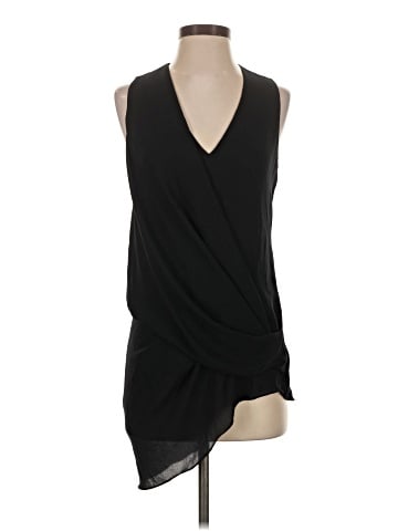 Helmut Lang Sleeveless Silk Top (view 1)