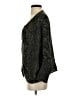 AaKaa 100% Acrylic Metallic Black Pullover Sweater Size S - photo 5