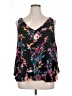 Boutique + 100% Polyester Black Sleeveless Blouse Size 0X - photo 1