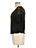Chenault Black Short Sleeve Top Size L - photo 5