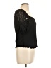 Chenault Black Short Sleeve Top Size L - photo 4