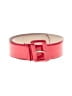 Georgiou Red Leather Belt Size M - photo 1