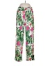 West Loop Tropical Green Casual Pants Size M - photo 1