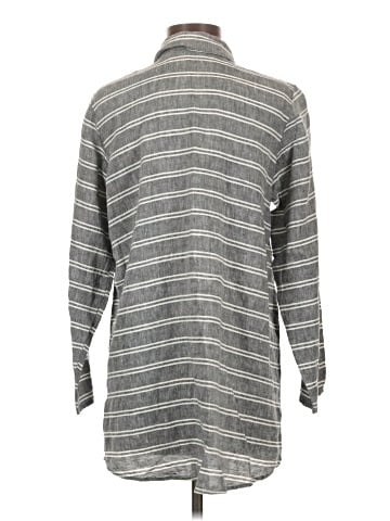 Habitat 3/4 Sleeve Button-Down Shirt (view 2)
