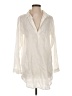 CP Shades 100% Linen Ivory Long Sleeve Blouse Size XS - photo 1