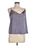 ASOS 100% Polyester Gray Sleeveless Blouse Size 8 - photo 1
