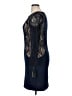 En Focus Studio 100% Polyester Blue Cocktail Dress Size 14 - photo 5