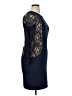 En Focus Studio 100% Polyester Blue Cocktail Dress Size 14 - photo 4