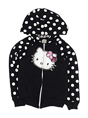 Hello Kitty Zip Up Hoodie (view 1)