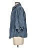 Easel 100% Tencel Blue 3/4 Sleeve Button-Down Shirt Size S - photo 5