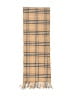 Burberry 100% Wool Plaid Brown Scarf One size - photo 2