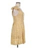 Billabong Paisley Yellow Casual Dress Size M - photo 4