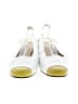 Etienne Aigner 100% Leather Color Block White Heels Size 8 - photo 2