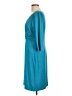 David Meister Solid Teal Cocktail Dress Size 12 - photo 5