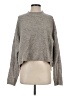 Olivaceous Solid Gray Pullover Sweater Size S - photo 1