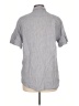 Theory Gray Short Sleeve Button-Down Shirt Size L - photo 2