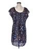 Eight Sixty 100% Polyester Paisley Blue Casual Dress Size S - photo 1