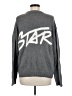 Subdued Stars Gray Pullover Sweater Size M - photo 2