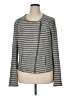 Lou & Grey for LOFT Stripes Gray Jacket Size XL - photo 1