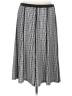 NYCC Checkered-gingham Gray Casual Skirt Size L - photo 1