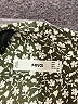 MNG Animal Print Green Long Sleeve Button-Down Shirt Size 8 - photo 7