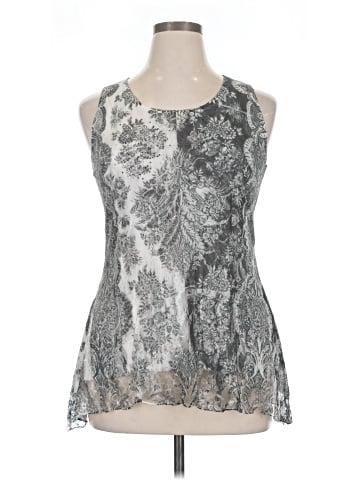 Brittany Black Sleeveless Blouse (view 1)