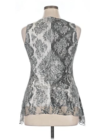 Brittany Black Sleeveless Blouse (view 2)