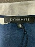 Dynamite 100% Polyester Floral Blue Romper Size M - photo 4
