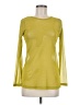 Comfy U.S.A. 100% Polyester Yellow Long Sleeve T-Shirt Size M - photo 1