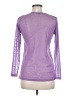 Comfy U.S.A. 100% Polyester Purple Long Sleeve Top Size M - photo 2