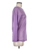 Comfy U.S.A. 100% Polyester Purple Long Sleeve Top Size M - photo 4
