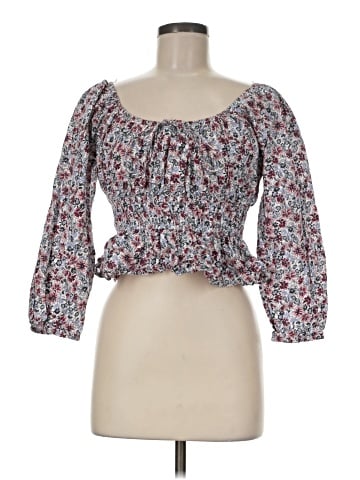 Suzy Shier 3/4 Sleeve Blouse (view 1)
