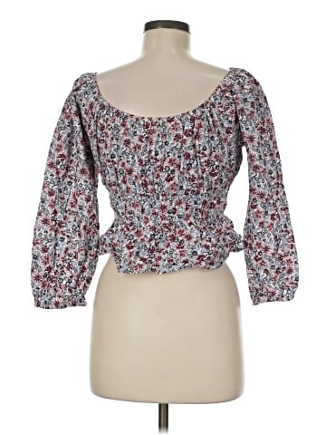 Suzy Shier 3/4 Sleeve Blouse (view 2)