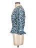 Derek Lam Blue 3/4 Sleeve Blouse Size EU (IT) 38 / US 2 - photo 5