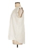 Pleione 100% Polyester Ivory Short Sleeve Top Size M - photo 5