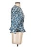 Derek Lam Blue 3/4 Sleeve Blouse Size EU (IT) 38 / US 2 - photo 4