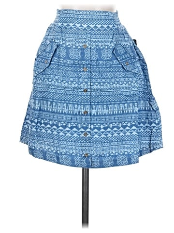 Bebe Denim Skirt (view 1)