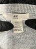 H&M L.O.G.G. 100% Acrylic Silver Pullover Sweater Size M - photo 7