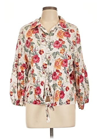 Kaktus 3/4 Sleeve Blouse (view 1)