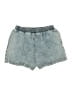 The Workshop 100% Cotton Blue Denim Shorts Size M - photo 2