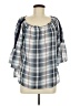Westport Gray 3/4 Sleeve Blouse Size M - photo 1