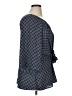 Chenault 100% Polyester Blue 3/4 Sleeve Blouse Size 1X - photo 4